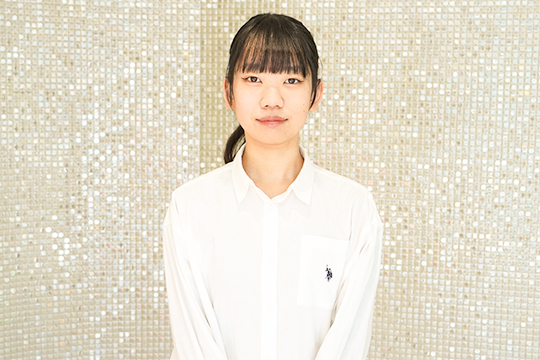 就職内定を得た織田ファッション専門学校ファッションテクニカル科の松本さん