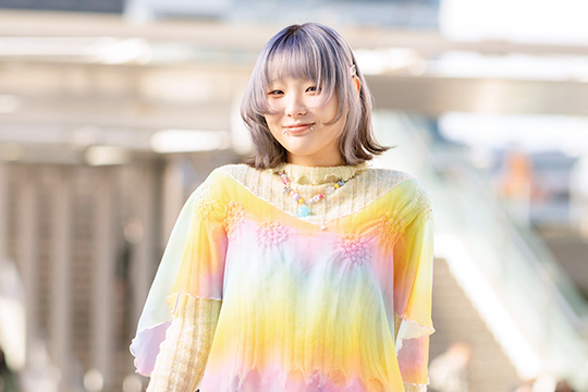 織田ファッション専門学校スタイリスト科石上さん